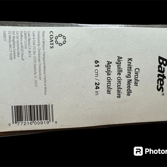 Two pairs of Susan Bates circular knitting needles 9mm & 10mm - Picture 5 of 5